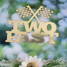 Load image into Gallery viewer, Cake Topper Mirror Gold Artcard and Acrylic for Wedding, Engagement, Pengantin Baru, Bertunang E-day dll