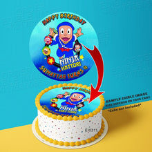 Load image into Gallery viewer, Printing EI Ninja Hattori Edible Image Print Cake Photo Icing Paper Birthday Sticker Kek Topper Sheet