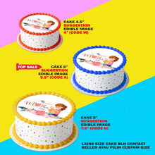 Load image into Gallery viewer, Printing Mothers Day 4 Hari Ibu Edible Image Print Cake Photo Icing Paper Birthday Sticker Kek Topper Sheet