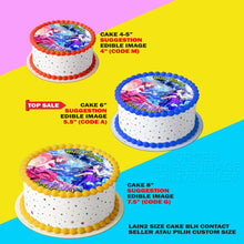 Load image into Gallery viewer, Printing EI Mermaid And Angel Love Edible Image Print Cake Photo Icing Paper Birthday Sticker Kek Topper Sheet