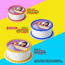 Load image into Gallery viewer, Printing El Custom Image Sofia The First Edible Image Print Cake Photo Icing Paper Birthday Sticker Kek Topper Sheet