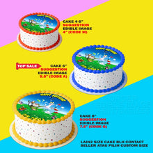 Load image into Gallery viewer, Printing EI Oggy and the Cockroaches Edible Image Print Cake Photo Icing Paper Birthday Sticker Kek Topper Sheet