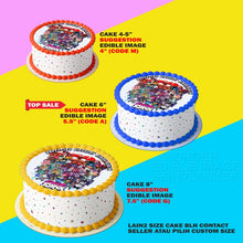 Load image into Gallery viewer, Printing EI Friday Night Funkin Edible Image Print Cake Photo Icing Paper Birthday Sticker Kek Topper Sheet