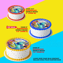 Load image into Gallery viewer, Printing EI Monsters University Edible Image Print Cake Photo Icing Paper Birthday Sticker Kek Topper Sheet