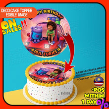 Load image into Gallery viewer, Printing El Home The movie Edible Image Print Cake Photo Icing Paper Birthday Sticker Kek Topper Sheet