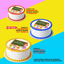 Load image into Gallery viewer, Printing EI Selamat Hari Guru 3 Edible Image Print Cake Photo Icing Paper Birthday Sticker Kek Topper Sheet