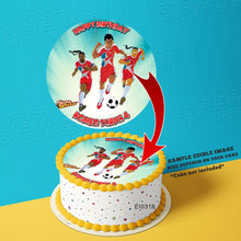 Load image into Gallery viewer, Printing El Supa Strikas Edible Image Print Cake Photo Icing Paper Birthday Sticker Kek Topper Sheet