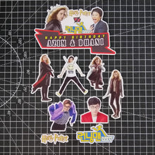 Load image into Gallery viewer, [CUSTOM NAME] Happy Birthday Cake Topper Running Man &amp; Harry Harry Potter Decoration Set Party Accessories Banner Hiasan
