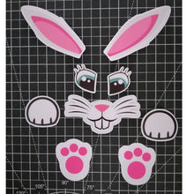 Load image into Gallery viewer, READY STOCK Happy Birthday Cake Topper Arnab / Rabbit Decoration Set Party Accessories Banner Hiasan Kek Design
