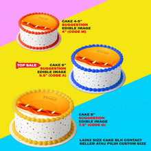 Load image into Gallery viewer, Printing EI Deepavali 5 Edible Image Print Cake Photo Icing Paper Birthday Sticker Kek Topper Sheet Decoration
