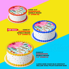 Load image into Gallery viewer, Printing EI Mothers Day 2 Hari Ibu Edible Image Print Cake Photo Icing Paper Birthday Sticker Kek Topper Sheet
