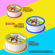 Load image into Gallery viewer, Printing EI Donald The Duck Edible Image Print Cake Photo Icing Paper Birthday Sticker Kek Topper Sheet
