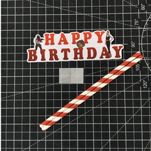 Load image into Gallery viewer, READY STOCK Happy Birthday Cake Topper PUBG Decoration Set Party Accessories Banner Hiasan Kek Design
