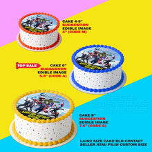 Load image into Gallery viewer, Printing El Marvel's Avengers Edible Image Print Cake Photo Icing Paper Birthday Sticker Kek Topper Sheet
