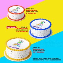 Load image into Gallery viewer, Printing EI  Selamat Hari Guru 2 Edible Image Print Cake Photo Icing Paper Birthday Sticker Kek Topper Sheet
