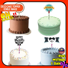 Load image into Gallery viewer, READY STOCK Father's Day Cake Topper Hiasan Kek for Daddy Papa Ayah Hari Bapa
