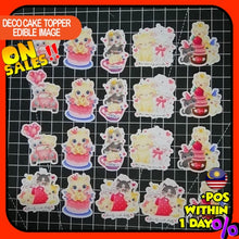 Load image into Gallery viewer, READY STOCK Happy Birthday Cake Topper Cat (Kucing) Decoration Set Party Accessories Banner Hiasan Kek Design
