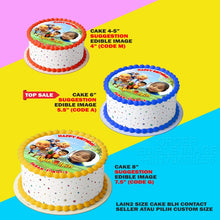 Load image into Gallery viewer, Printing EI Custom Image Upin &amp; Ipin Edible Image Print Cake Photo Icing Paper Birthday Sticker Kek Topper Sheet
