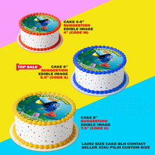Load image into Gallery viewer, Printing EI Finding Nemo Edible Image Print Cake Photo Icing Paper Birthday Sticker Kek Topper Sheet
