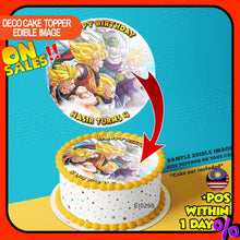 Load image into Gallery viewer, Printing EI Piccolo (Dragon Ball) Edible Image Print Cake Photo Icing Paper Birthday Sticker Kek Topper Sheet
