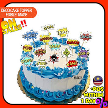 Load image into Gallery viewer, Happy Birthday Cake Topper Cupcake Speech Bubble Decoration Set Party Accessories Hiasan Kek Design
