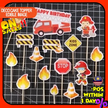 Load image into Gallery viewer, READY STOCK Happy Birthday Cake Topper Bomba Decoration Set Party Accessories Banner Hiasan Kek Design
