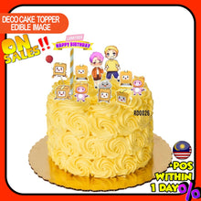 Load image into Gallery viewer, READY STOCK Happy Birthday Cake Topper LANKY BOX Decoration Set Party Accessories Banner Hiasan Kek Design
