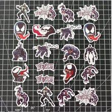 Load image into Gallery viewer, READY STOCK Happy Birthday Cake Topper Venom Spiderman Decoration Set Party Accessories Banner Hiasan Kek Design
